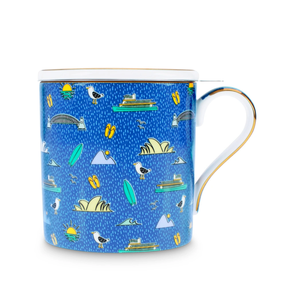 Boxed Iconic Sydney Breakfast Mug-Infuser